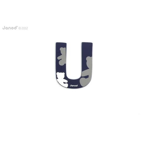 Janod Lettre Bois Abcdéco - U