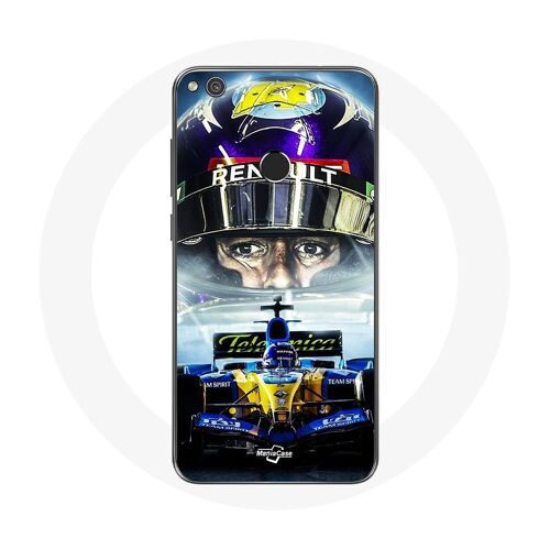 Coque Pour Huawei P8 Lite 2017 Formule 1 Fernando Alonso Díaz Pilote Automobile Espagnol De F1