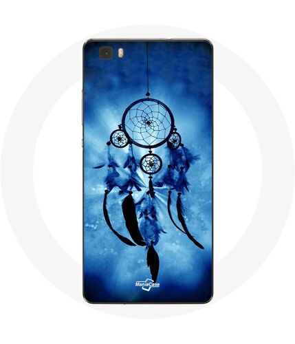 Coque pour Huawei P8 Attrape rêve bleu