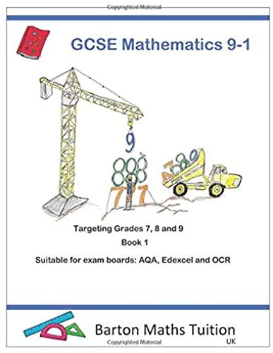 Gcse Mathematics 9-1: Targeting Grades 7, 8 And 9 (Barton Maths Tuition)