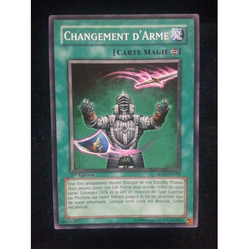 Changement D'arme (Sd10-Fr028) - Commune - Yu-Gi-Oh!