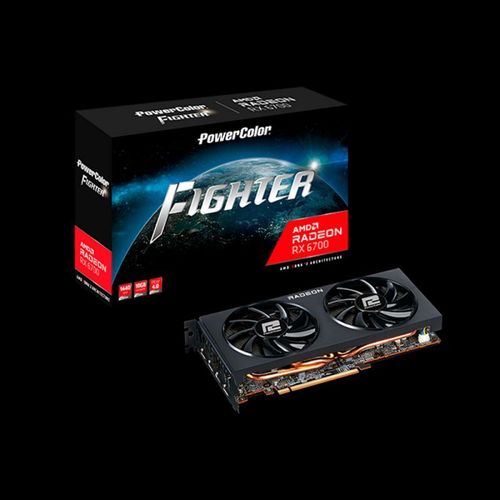 Powercolor Radeon RX 6700 Fighter 10 Go (10?Go), Carte graphique