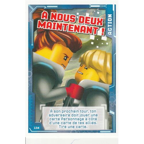 N°134 - Carte Lego Nexo Knights - A Nous Deux Maintenant