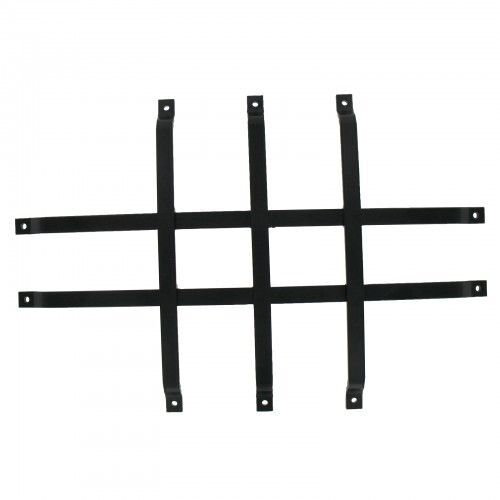 Grille de défense pour hublot rond noir TIRARD