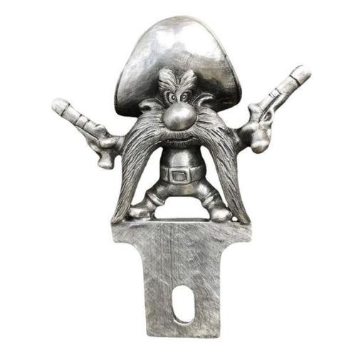 Decoration Sam Le Pirate En Plastique Pour Plaque D'immatriculation Americaine