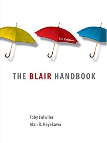 The Blair Handbook (Mycomplab)