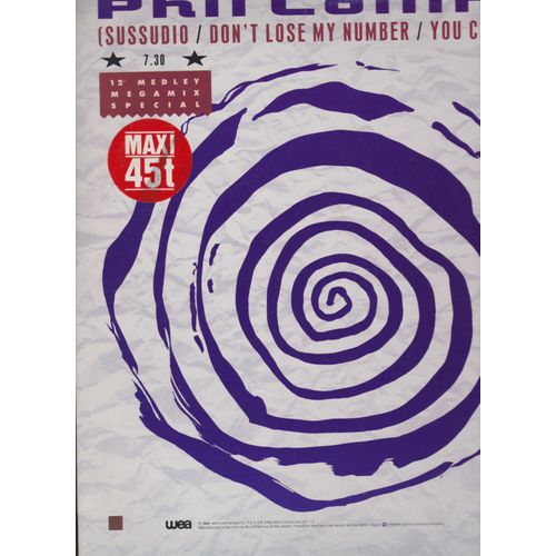 Take Me Home - Sussudio Don't Lose My Number - You Can't Hurry Love 12' Medley Megamix