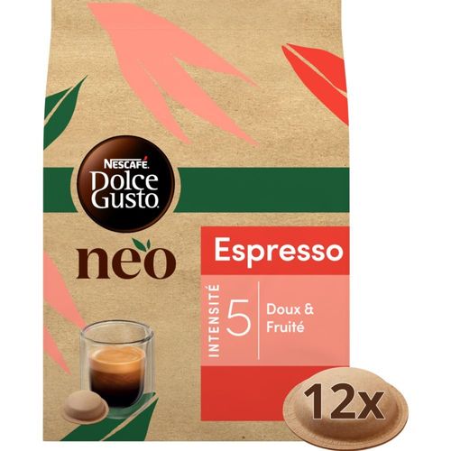Café Et Thé Neo Par Dolce Gusto Neo By Nescafe Dolce Gusto Espresso X12