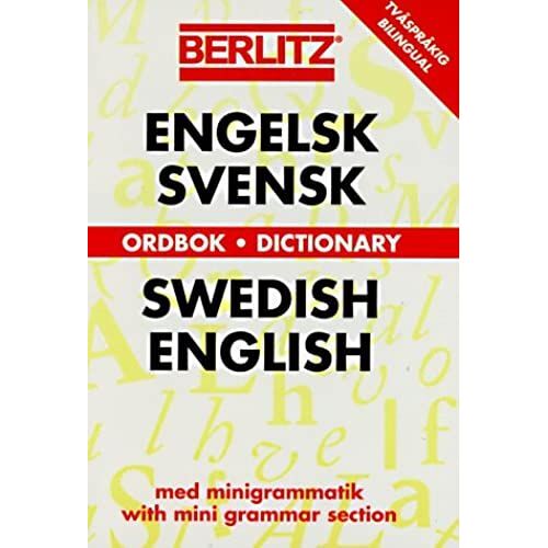Swedish-English Dictionary (Berlitz Bilingual Dictionaries)