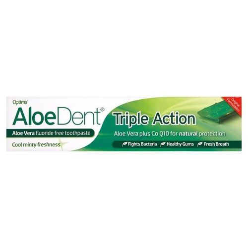 Optima Aloe Dentifrice Sensitive Flouride Dentifrice (100ml Vera) 100ml 