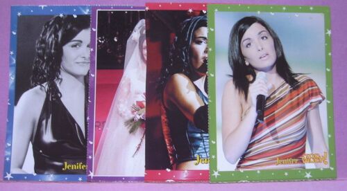 Lot De 4: Photo / Image / Carte Postale - (Star Academy 1) - Jenifer Bartoli - Too Much !