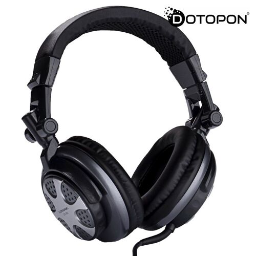 DOTOPON® Cool Noir de Jeu Cosonic CD-891 Antibruit Micro fone de ouvido Casque pour mobile