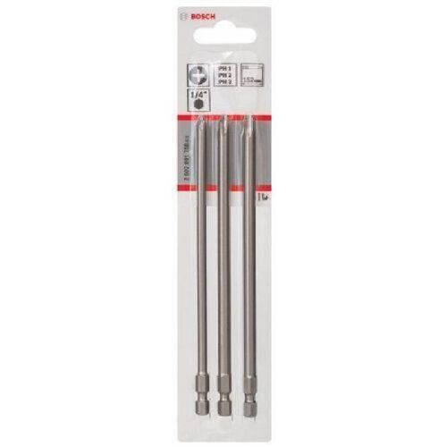 BOSCH Jeu d'embouts PH 1. PH 2. PH 3 - Lot de 3