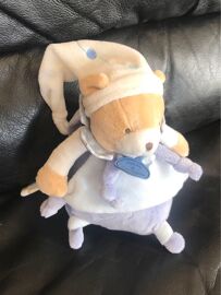 Boîte À Musique Doudou Et Compagnie Ours Petit Chou 16cm