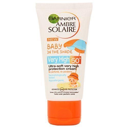 Garnier Ambre Solaire Spf 50 Bébé Dans La Crème Protectrice Ombre 50ml 