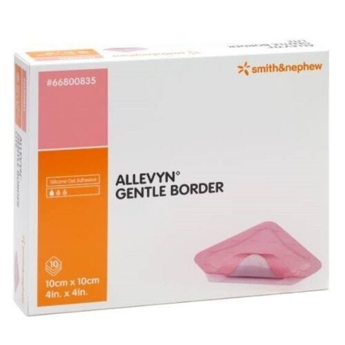 Allevyn Gentle Border 10cm X 10cm -10 Pansements 