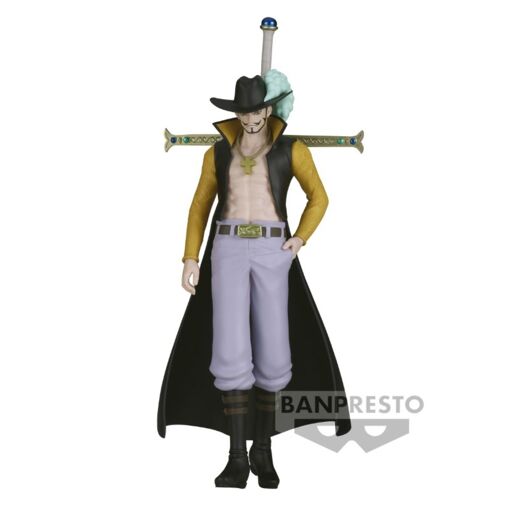 Figurine One Piece Dracule Mihawk 23cm - Œil D'Aigle - PVC - Cadeau Bureau