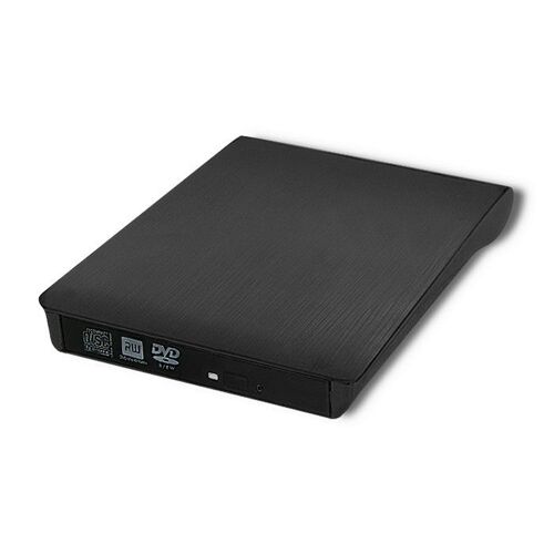 Qoltec Enregistreur DVD-RW externe USB 3.0, Lecteur optique, Noir