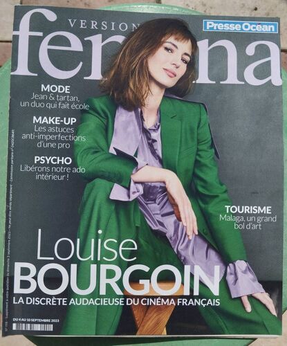 Femina 1118 : Interview De Louise Bourgoin La Discrète Audacieuse Du Cinéma Français