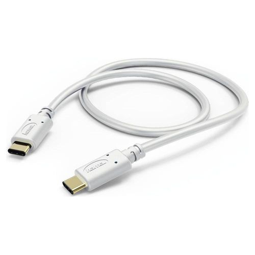 Câble de charge et données USB Type-C  1,5 m blanc