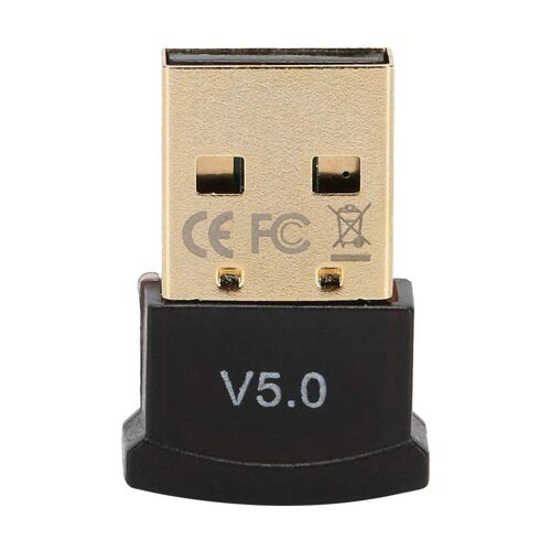 Récepteur Bluetooth USB, Adaptateur Bluetooth pour PC Dongle Récepteur USB Bluetooth 5.0, Dongle Bluetooth Récepteur Bluetooth sans Fil pour Ordinateur de Bureau pour TV PC