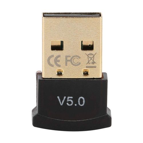 Récepteur Bluetooth USB, Adaptateur Bluetooth pour PC Dongle Récepteur USB Bluetooth 5.0, Dongle Bluetooth Récepteur Bluetooth sans Fil pour Ordinateur de Bureau pour TV PC