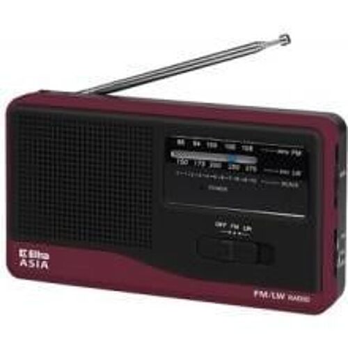 Elta RO ELTRA ASIA noir (FM), Radio, Noir, Rouge