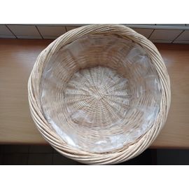 Grand panier en osier
