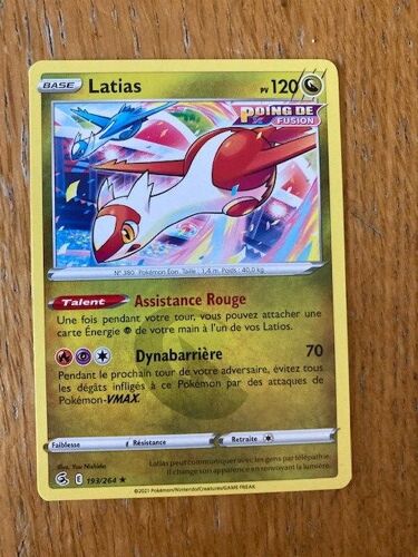 (1709) Latias 193/264 Pokemon