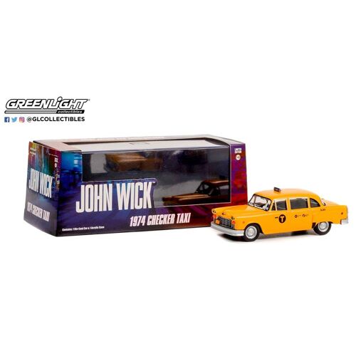 Checker Marathon N.Y.C. Taxi - John Wick 1974 1/43 Greenlight