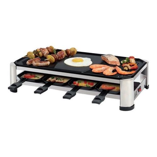 Appareil raclette gril 8 personnes