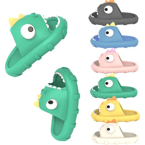 Été Chaussons De Piscine Et Plage Pour Pantoufles De Bain Antidérapan Enfant En Bas Âge Enfant Bébé Garçon Fille Dessin Animé Requin Pantoufles Antidérapantes Chaussures,Eu35-36,Pink