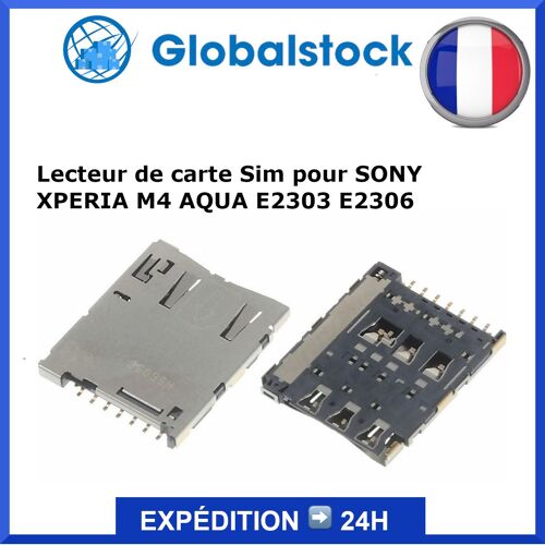 Lecteur De Carte Sim Pour Sony Xperia M4 Aqua E2303 E2306