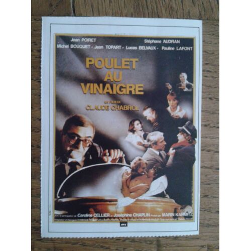 Fiche Premiere Poulet Au Vinaigre
