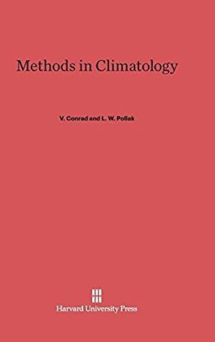 Methods In Climatology