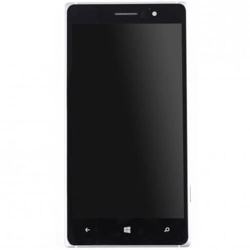 Ecran Lcd + Vitre Tactile Pour Nokia Lumia 830 Blanc Oem