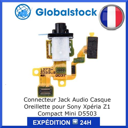 Connecteur Jack Audio Casque Oreillette Pour Sony Xpéria Z1 Compact Mini D5503