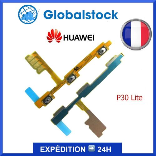 Nappe Des Boutons Volume Power On Off Marche Arrêt Pour Huawei P30 Lite