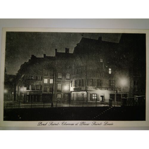 Pont Saint Thomas Et Place Saint Louis Strasbourg