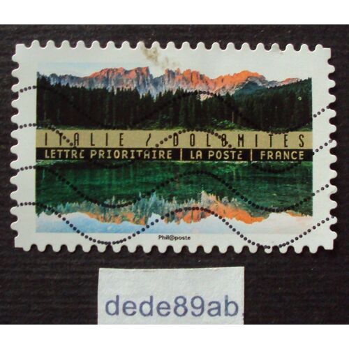 France..Reflets - Paysages Du Monde : Italie / Dolomites . Oblitéré Used Stamp.