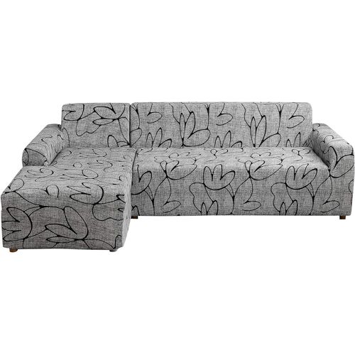 Housse De Canapé D'angle Extensible Moderne Couverture De Canapé Universelle Revêtement De Canapé Housse De Fauteuil Pour Décor Salon Chambre Maison