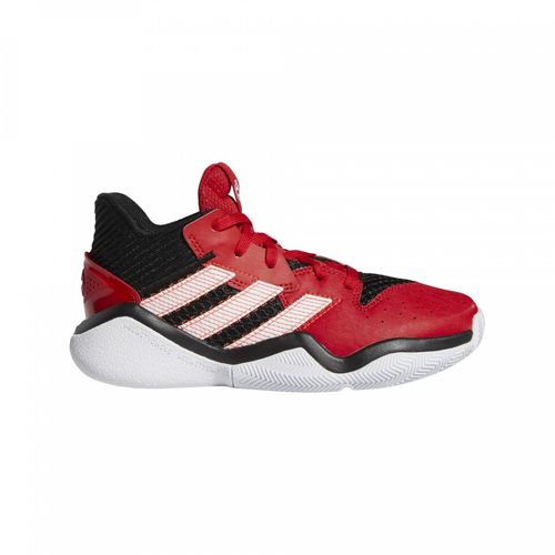 Chaussures Enfant Adidas Harden Stepback Noir / Rouge Foncé / Blanc