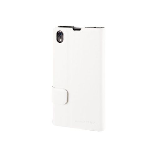 Muvit Stick 'n' Stand - Coque De Protection Pour Téléphone Portable - Polyuréthane - Blanc - Pour Sony Xperia Z1