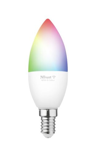 Smart Wifi Led Candle E14 White & Colour Trust 71280