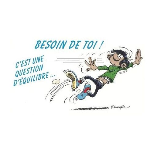 Gaston Lagaffe "Besoin De Toi"  Dalix Cl31