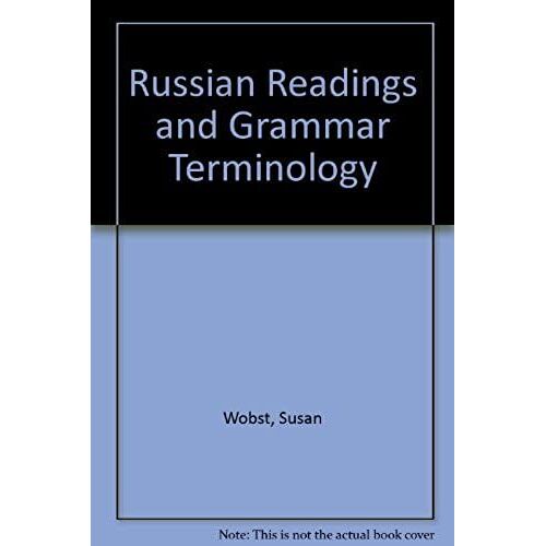 Russian Readings And Grammar Terminology