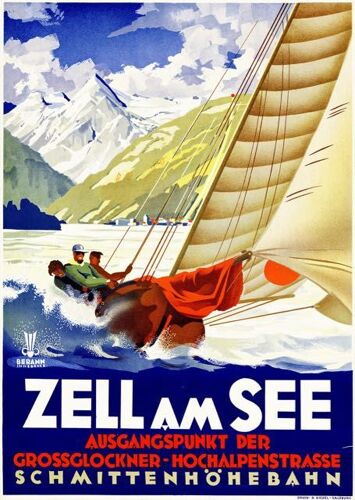 Affiche Zell Am See Autriche