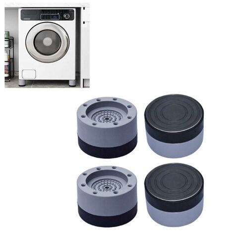 Coussinets De Pieds Anti-Vibration, Tapis En Caoutchouc Antidérapant, Support De Coussin Silencieux Pour Réfrigérateur, Rehaussement, Amortisseur