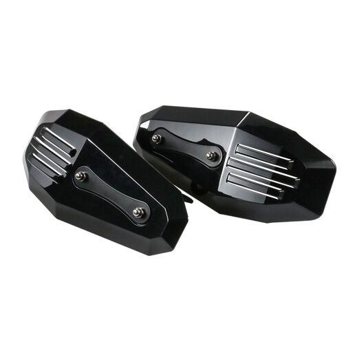 Black Garde-Mains De Moto, Bouclier De Déflecteur De Vent De Guidon Adapté Harley Xl 883 1200 X48 Accessoires Personnalisés Équipement De Protection Des Mains ""Nipseyteko""