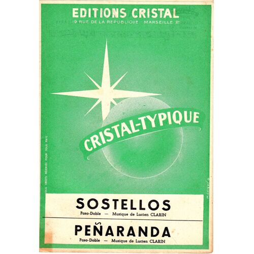 Partition Accordeon Sostellos (Paso-Doble) Penaranda (Paso-Doble)